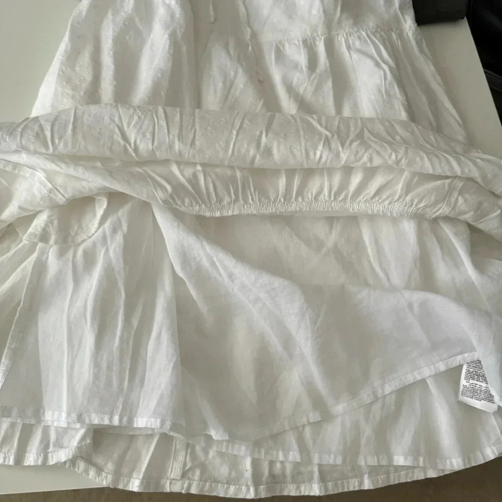 NWT Old Navy Tiered Clip Dot Summer Cami Mini Dress Pockets Women’s size Small - Picture 11 of 14